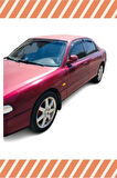 Mazda 626 Sedan 1992-1997 4'lü Mügen Tip Cam Rüzgarlığı