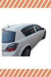 Opel Astra H Hb 2004-2015 4'lü Mügen Tip Cam Rüzgarlığı