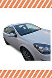 Opel Astra H Hb 2004-2015 4'lü Mügen Tip Cam Rüzgarlığı