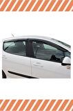 Peugeot 308 2007-2013 4'lü Mügen Tip Cam Rüzgarlığı