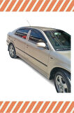 Skoda Octavia Sedan 1996-2004 4'lü Mügen Tip Cam Rüzgarlığı