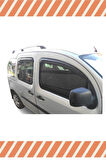 Renault Kango 2 2008-2021 4'lü Mügen Tip Cam Rüzgarlığı