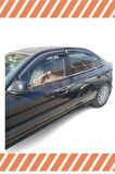Hyundai Elantra 2002-2007 4'lü Mügen Tip Cam Rüzgarlığı