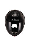 STROBE 2 PARLAK SİYAH KASK