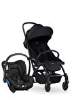 Connect 3 Bebek Arabası Black-Black Travel Set Citi-2 Black