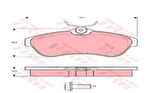 TRW GDB1496 Ön Fren Balatası C2 C3 1.4 1.6 HDI 16V 90Hp 16V.1.6 16V.1.6HDI 1.6 VTR 03- 4252.37