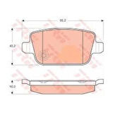 Trw Gdb1732 Arka Fren Balatası Mondeo IV Ca2 07>14 S-Ma09> 06> S-Ma09> Mondeo III 00>07 IV 07> Kuga 08> Galaxy III 06> S80 II 06> S80 Volvo 07> V70 06> V70 Volvo 07> Xc70 06> Freelander 2 2.1