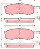 TRW GDB3110 Arka Balata Pajero IV 10 Cruiser 80-90-300 446660020