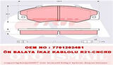 TRW GDB903 Ön Fren Balatası Renault 21 Concorde Fişli 7701202815
