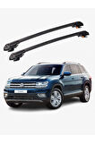 VOLKSWAGEN TERAMONT 2018-Sonrası TRX1 Thunder Carrier Kilitli Ara Atkı Taşıyıcı Tavan Barı Gri