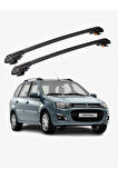 LADA KALINA SW 2013-2018 TRX1 Thunder Carrier Kilitli Ara Atkı Taşıyıcı Tavan Barı Gri
