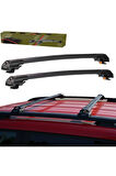 ALFA ROMEO 156 CROSSWAGON 2000-2007 TRX1 Thunder Carrier Kilitli Ara Atkı Taşıyıcı Tavan Barı Gri