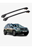 DACIA ESSENTIAL 2023-Sonrası TRX1 Thunder Carrier Kilitli Ara Atkı Taşıyıcı Tavan Barı Gri
