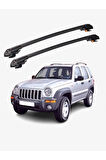 JEEP CHEROKEE 2014-Sonrası TRX1 Thunder Carrier Kilitli Ara Atkı Taşıyıcı Tavan Barı Gri