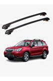 SUBARU FORESTER 2013-2018 TRX1 Thunder Carrier Kilitli Ara Atkı Taşıyıcı Tavan Barı Gri