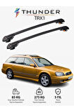 SUBARU LEGACY 2000-2004 TRX1 Thunder Carrier Kilitli Ara Atkı Taşıyıcı Tavan Barı Gri