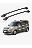 OPEL COMBO D 2012-2018 TRX1 Thunder Carrier Kilitli Ara Atkı Taşıyıcı Tavan Barı Gri