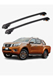 NISSAN NAVARA 2015-Sonrası TRX1 Thunder Carrier Kilitli Ara Atkı Taşıyıcı Tavan Barı Gri