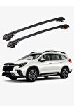 SUBARU EVOLTIS 2020-Sonrası TRX1 Thunder Carrier Kilitli Ara Atkı Taşıyıcı Tavan Barı Gri