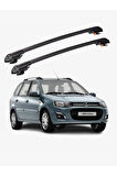LADA KALINA SW 2013-2018 TRX1 Thunder Carrier Kilitli Ara Atkı Taşıyıcı Tavan Barı Siyah