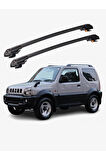 SUZUKI JIMNY 1998-2018 TRX1 Thunder Carrier Kilitli Ara Atkı Taşıyıcı Tavan Barı Siyah