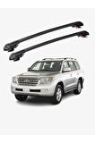 TOYOTA LAND CRUISER 2008-2021 TRX1 Thunder Carrier Kilitli Ara Atkı Taşıyıcı Tavan Barı Siyah