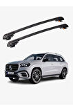 MERCEDES-BENZ GLS-CLASS 2020-Sonrası TRX1 Thunder Carrier Kilitli Ara Atkı Taşıyıcı Tavan Barı Siyah
