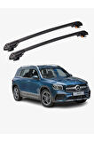 MERCEDES-BENZ GLB-CLASS 2020-Sonrası TRX1 Thunder Carrier Kilitli Ara Atkı Taşıyıcı Tavan Barı Siyah