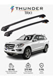 MERCEDES-BENZ GL-CLASS 2006-2012 TRX1 Thunder Carrier Kilitli Ara Atkı Taşıyıcı Tavan Barı Siyah