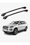 MERCEDES-BENZ GL-CLASS 2006-2012 TRX1 Thunder Carrier Kilitli Ara Atkı Taşıyıcı Tavan Barı Siyah