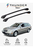 MERCEDES-BENZ E-CLASS 2004-2009 TRX1 Thunder Carrier Kilitli Ara Atkı Taşıyıcı Tavan Barı Siyah