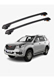 GREAT WALL HAVAL H9 2015-Sonrası TRX1 Thunder Carrier Kilitli Ara Atkı Taşıyıcı Tavan Barı Siyah