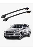 MERCEDES-BENZ M-CLASS 2006-2011 TRX1 Thunder Carrier Kilitli Ara Atkı Taşıyıcı Tavan Barı Siyah