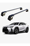 LEXUS UX 2019-Sonrası TRX2 Thunder Carrier Kilitli Ara Atkı Taşıyıcı Tavan Barı Gri