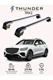 GENESIS GV70 2022-Sonrası TRX2 Thunder Carrier Kilitli Ara Atkı Taşıyıcı Tavan Barı Gri