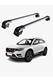 GREAT WALL HAVAL H6 2017-Sonrası TRX2 Thunder Carrier Kilitli Ara Atkı Taşıyıcı Tavan Barı Gri