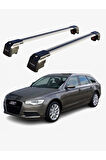 AUDI A6 AVANT 2011-2018 TRX2 Thunder Carrier Kilitli Ara Atkı Taşıyıcı Tavan Barı Gri