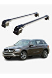 MERCEDES-BENZ GLC-CLASS 2016-2022 TRX2 Thunder Carrier Kilitli Ara Atkı Taşıyıcı Tavan Barı Gri