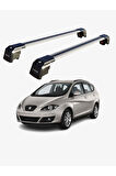 SEAT ALTEA XL 2006-2015 TRX2 Thunder Carrier Kilitli Ara Atkı Taşıyıcı Tavan Barı Gri
