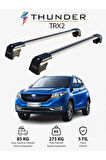DONGFENG SERES E3 2020-Sonrası TRX2 Thunder Carrier Kilitli Ara Atkı Taşıyıcı Tavan Barı Gri
