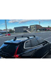 HONDA CR-V 2012-2018 TRX2 Thunder Carrier Kilitli Ara Atkı Taşıyıcı Tavan Barı Siyah
