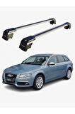 AUDI A4 AVANT 2008-2015 TRX2 Thunder Carrier Kilitli Ara Atkı Taşıyıcı Tavan Barı Siyah