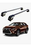 LEXUS RX 2016-Sonrası TRX2 Thunder Carrier Kilitli Ara Atkı Taşıyıcı Tavan Barı Siyah