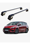 FORD S-MAX 2015-Sonrası TRX2 Thunder Carrier Kilitli Ara Atkı Taşıyıcı Tavan Barı Siyah