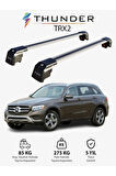 MERCEDES-BENZ GLC-CLASS 2016-2022 TRX2 Thunder Carrier Kilitli Ara Atkı Taşıyıcı Tavan Barı Siyah