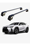 LEXUS UX 2019-Sonrası TRX2 Thunder Carrier Kilitli Ara Atkı Taşıyıcı Tavan Barı Siyah