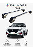 DONGFENG FENGON 500 2020-Sonrası TRX2 Thunder Carrier Kilitli Ara Atkı Taşıyıcı Tavan Barı Siyah
