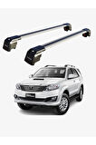 TOYOTA FORTUNER 2015-Sonrası TRX2 Thunder Carrier Kilitli Ara Atkı Taşıyıcı Tavan Barı Siyah