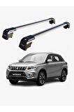 SUZUKI VITARA 2015-Sonrası TRX2 Thunder Carrier Kilitli Ara Atkı Taşıyıcı Tavan Barı Siyah