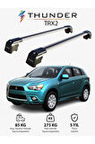 MITSUBISHI RVR 2010-2022 TRX2 Thunder Carrier Kilitli Ara Atkı Taşıyıcı Tavan Barı Siyah